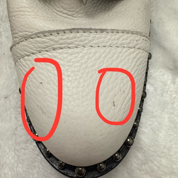 Circus by Sam Edelman Cream/Black Combat Boots 9 - Picture 8 of 11